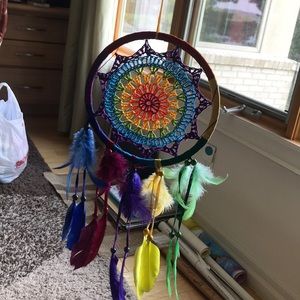 Hand-made dream catcher